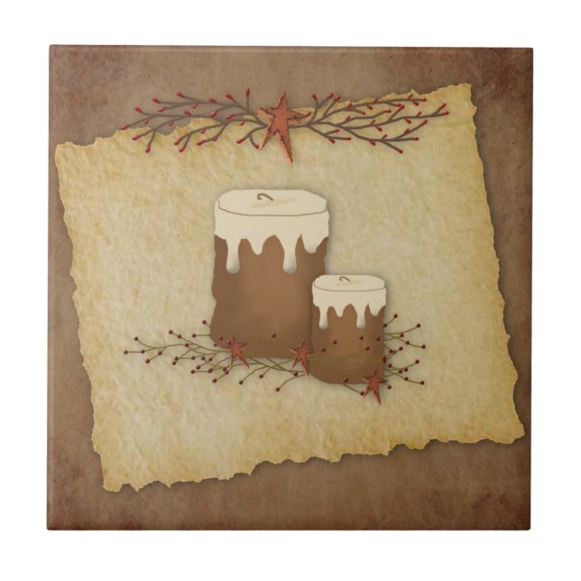 Land Candles Tile Kakelplatta (Framsidan)