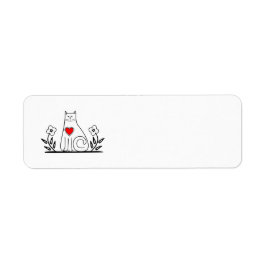 Land Cat Returadress Etikett