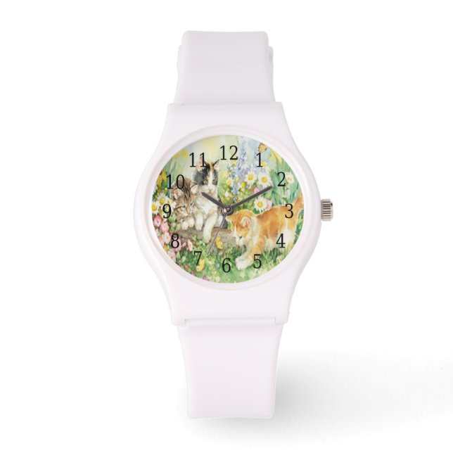 Land Cats Watch Armbandsur (Framsida)