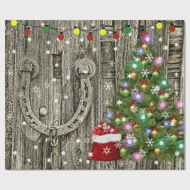 Land Charm jul Presentpapper (Platt)