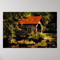 Land Charm-Poster - Brygga över bron