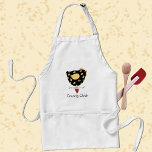 Land Chick Förkläde<br><div class="desc">Enkel apron med en söt prim land-hen-motiv och utbytbar text med texten "Land Chick". Koordinater med Land Chick-köksreceptbindare och andra konstruktioner i en samling..</div>