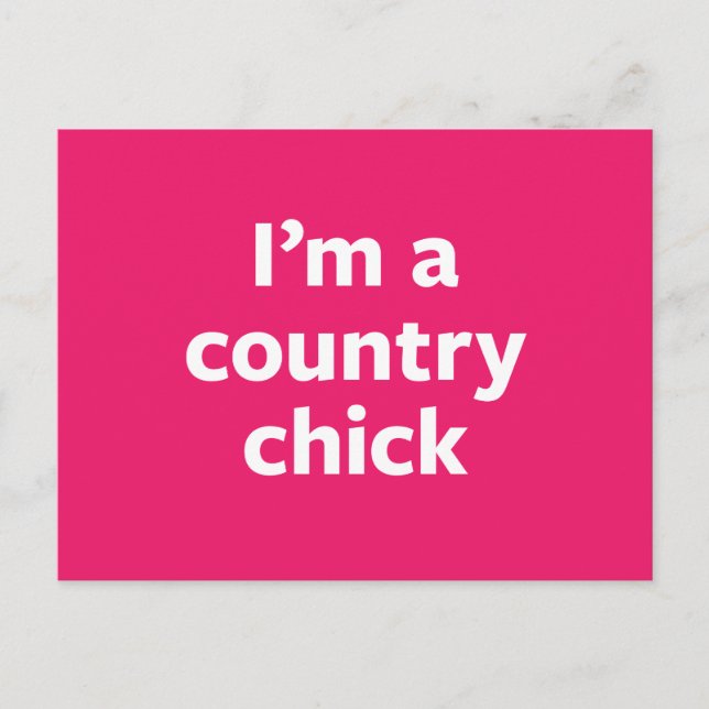 Land Chick Vykort (Framsida)