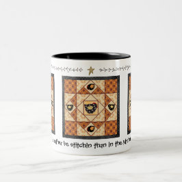 Land Chicks Patchwork Quilters Mugg