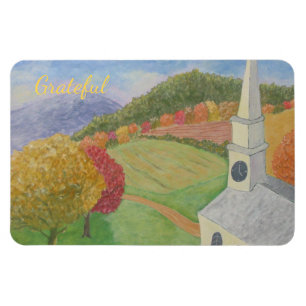 Land Church Gratitude Magnet