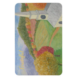 Land Church Gratitude Magnet
