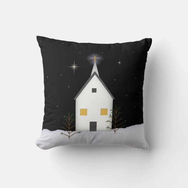 Land Church Pillow Kudde (Framsida)