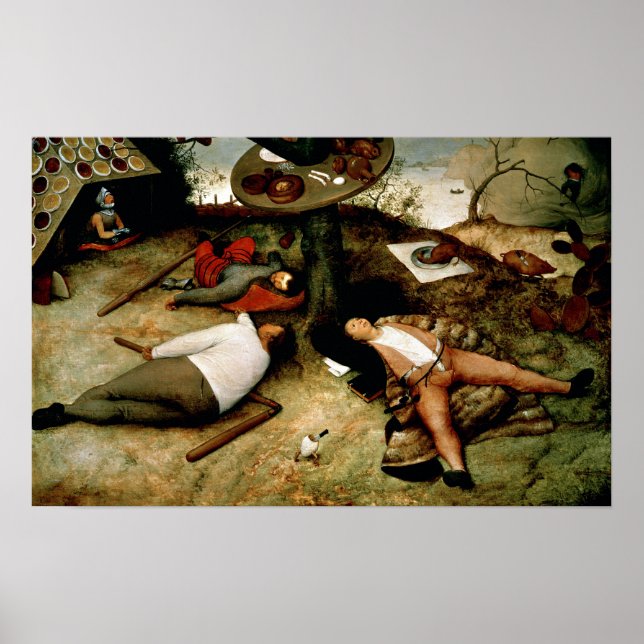 Land Cockaigne, 1567 Poster (Framsidan)