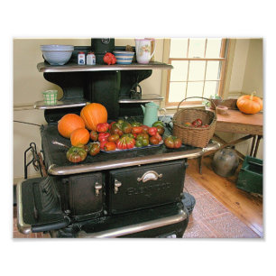 Land Cook Stove Photo Print Fototryck
