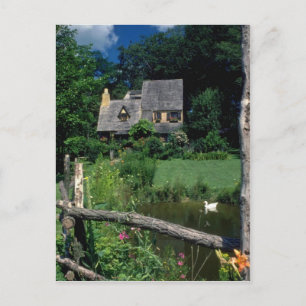 Land Cotswold Cottage i Upstate Ne Vykort