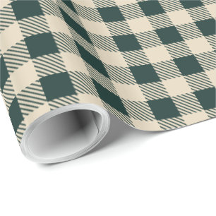Land Cottage Play Grönt Presentpapper