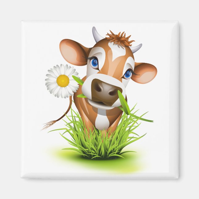 Land Cow Magnet (Framsidan)