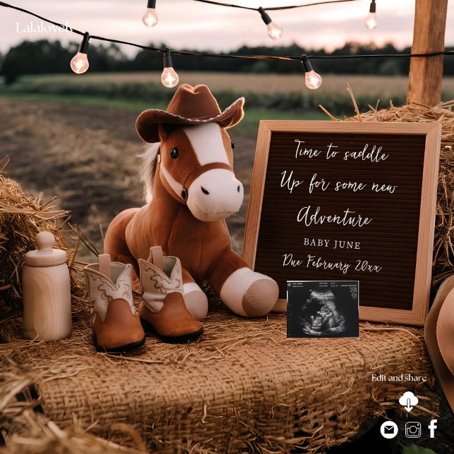 Land cowboyhästens Gravid Meddelande (Skapare uppladdad)
