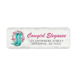 Land Cowgirl Boots Shabby Ro Returadress Etikett