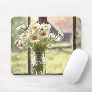 Land Daisy Bouquet i fönster Musmatta