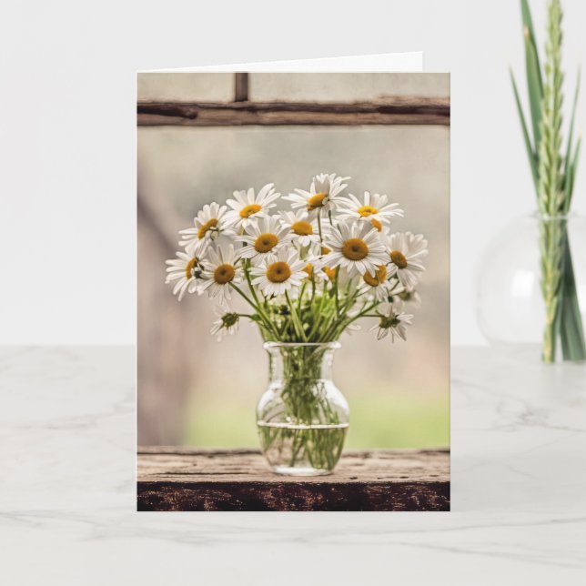 Land Daisy Bouquet Kort (Framsida)