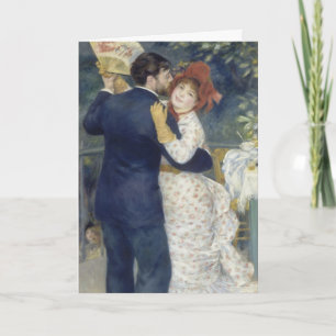 Land Dance - Renoir Impressionist Painting Kort