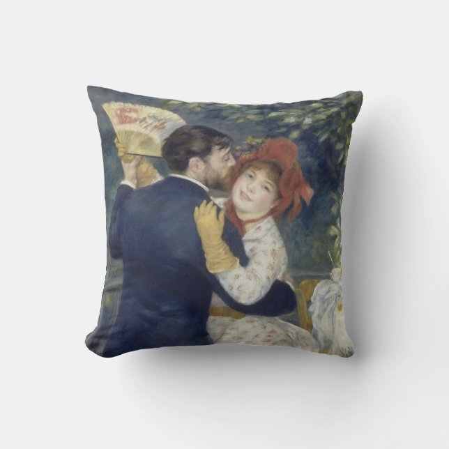 Land Dance - Renoir Impressionist Painting Kudde (Framsida)