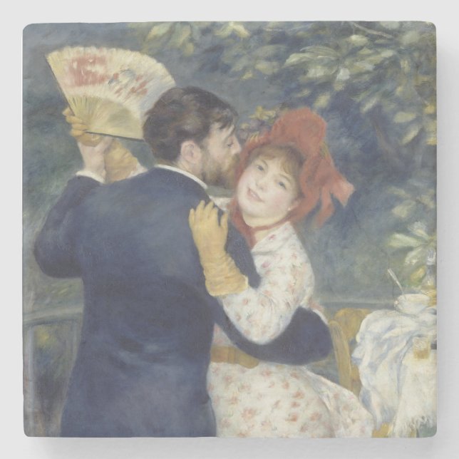 Land Dance - Renoir Impressionist Painting Stenunderlägg (Framsidan)