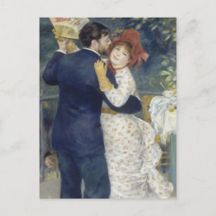 Land Dance - Renoir Impressionist Painting Vykort