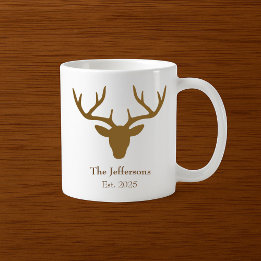 Land Decor hjort head Kaffemugg