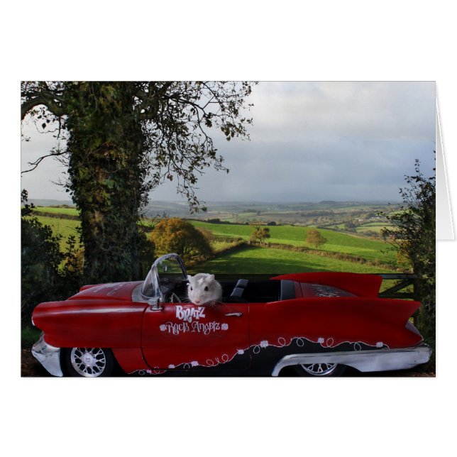 Land Drive Hälsningskort (Framsidan Horizontal)