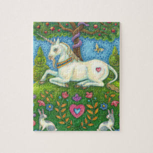 Land Eden Unicorn PUZZLE Susan Brack Pussel