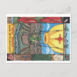 "Land Enchantment" New mexico vykort
