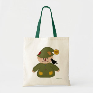 Land Fågelskrämma Tote Bag Tygkasse