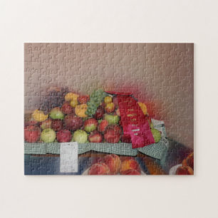 Land Fair Fall Harvest Fruit Visning Pussel