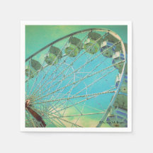 Land Fair Ferris Wheel - Pappra Party Napkins