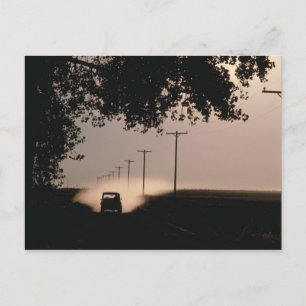 Land-färdkort Vykort