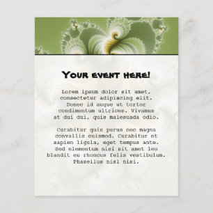 Land Fayre - Fractal Art Flygblad