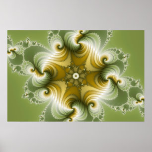 Land Fayre - Fractal Art Poster