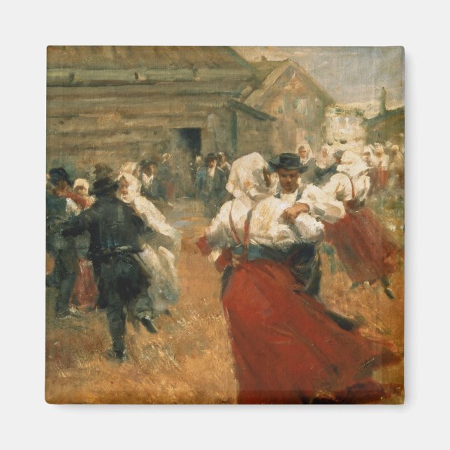 Land festival, 1890-talet magnet (Framsidan)