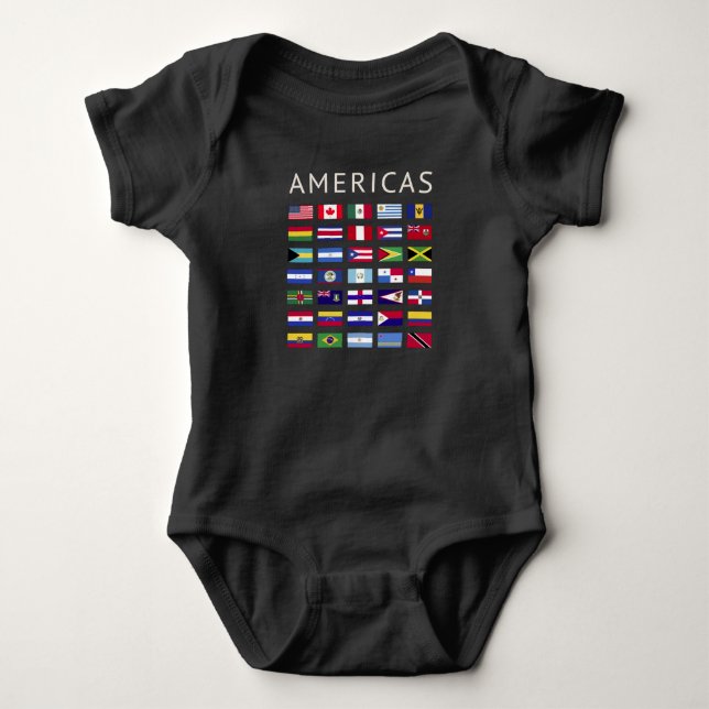 Land Flaggor Americas Flaggor Amerika T Shirt (Framsida)