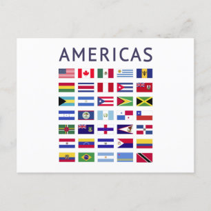 Land Flaggor Americas Flaggor Amerika Vykort