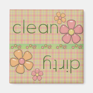 Land Flowers Dishwasher Magnet