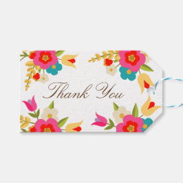 Land Flowers Tack Presentetikett