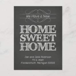 Land: Förändring av tillkännagivandet om Adress Vykort