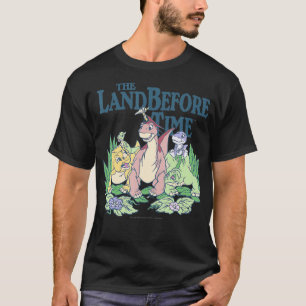 Land före tid Pastel Dinosaur-vänner T Shirt