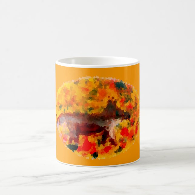 Land Fox Vild Animal Kaffemugg (Center)