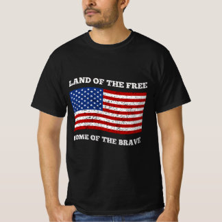 Land fritt hem för Modiga T Shirt