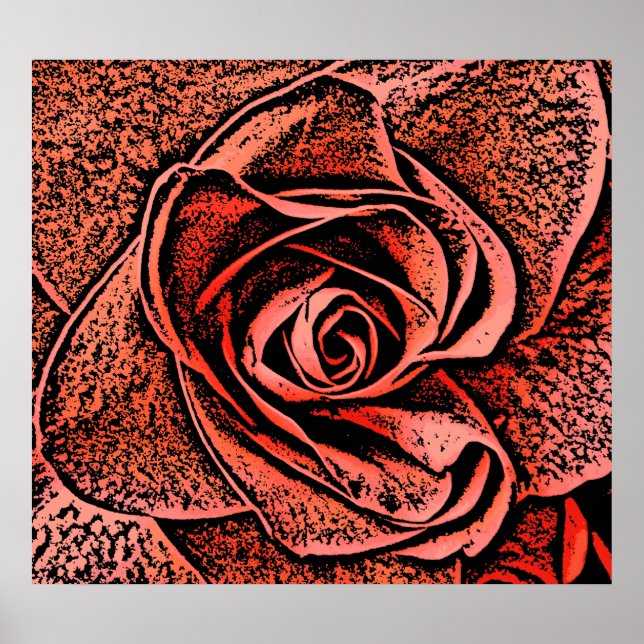 LAND GARDEN FLOWERS POSTER (Framsidan)