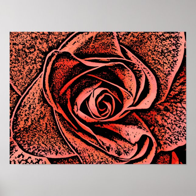 LAND GARDEN FLOWERS POSTER (Framsidan)