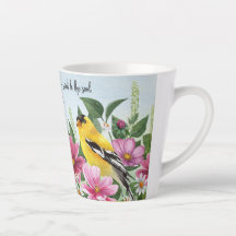 Land Garden med fåglar och mantel