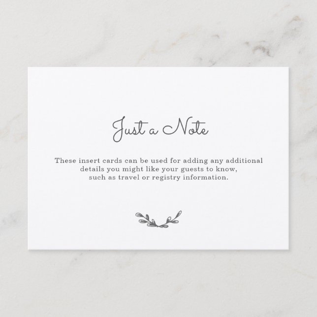 Land gingham insats kort (Framsida)