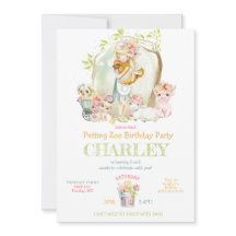 Land Girl Petting Zoo Födelsedagsfest