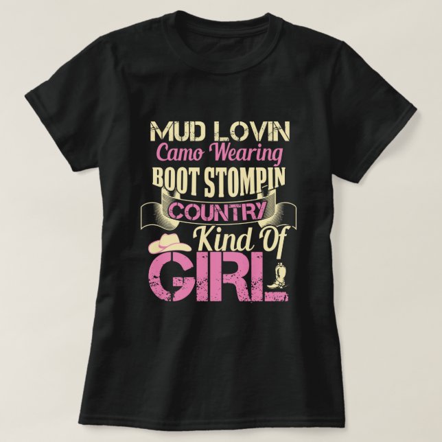 Land Girl Quotes Ladie's T-Shirt (Design framsida)