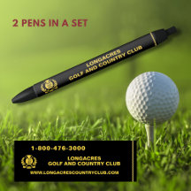 Land & Golf Klubb Logotyp Webbplats Mobil penna